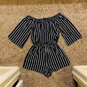 Black & White Jumpsuit